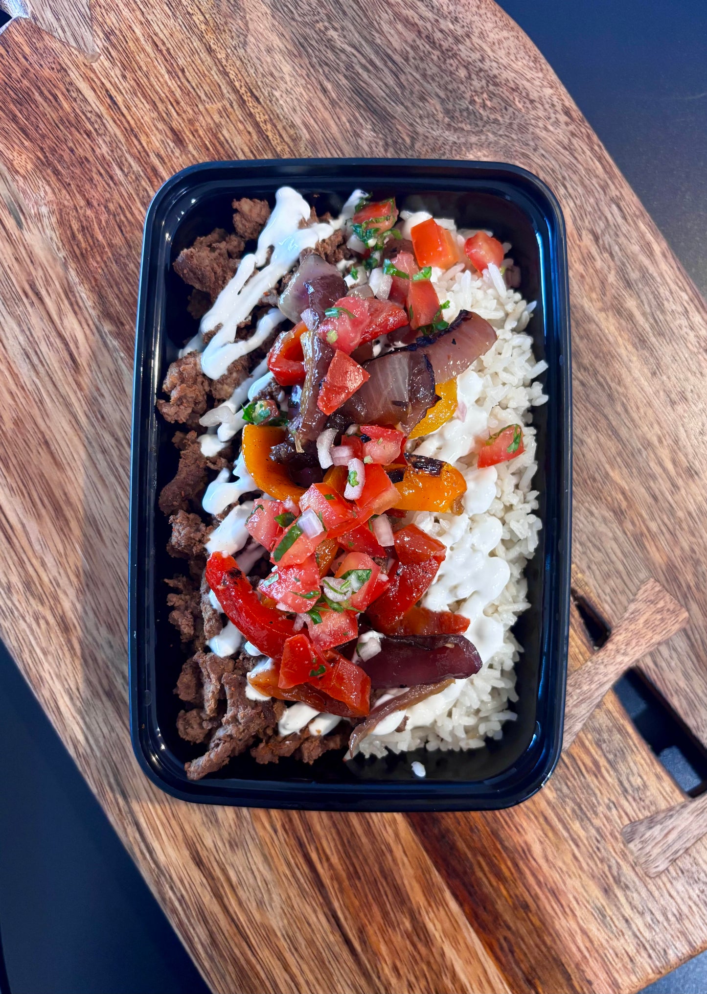 Ground Beef Fajita Bowl