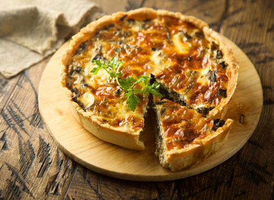 Quiche - Tomato, Bacon & Cheddar