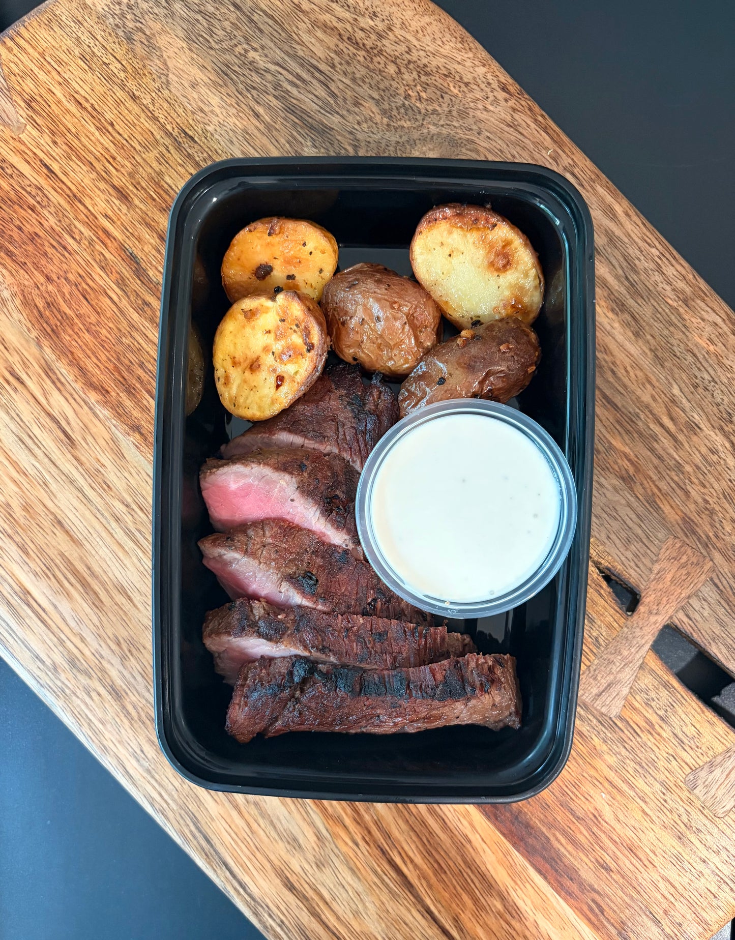 Grilled Steak & Roasted Potatoes