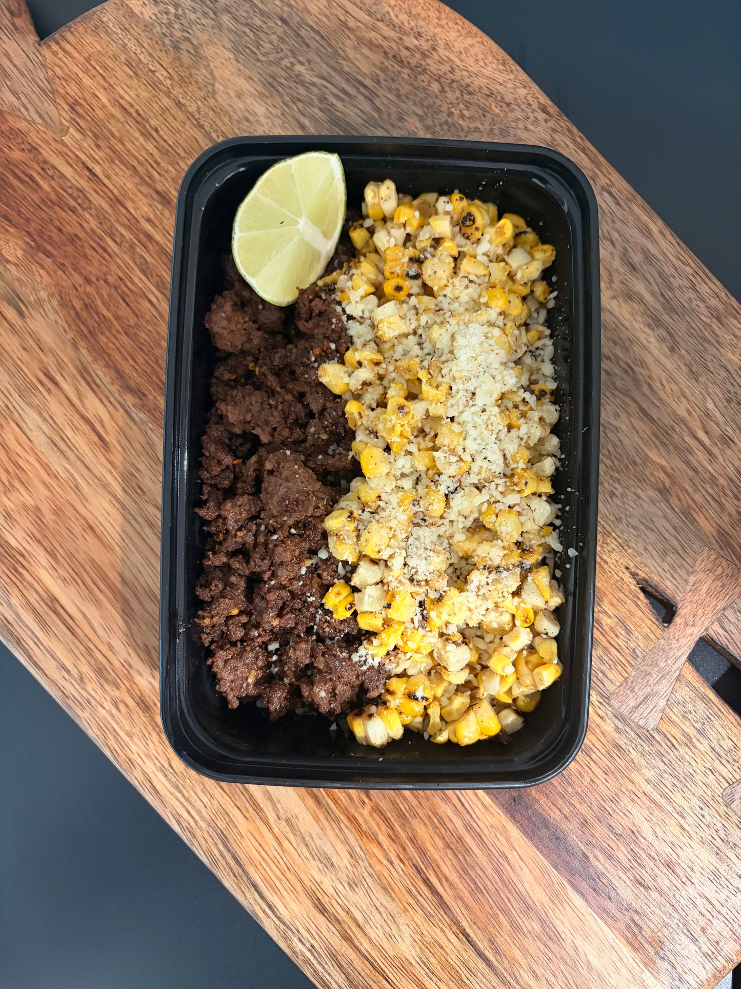 Mexican Beef & Esquites