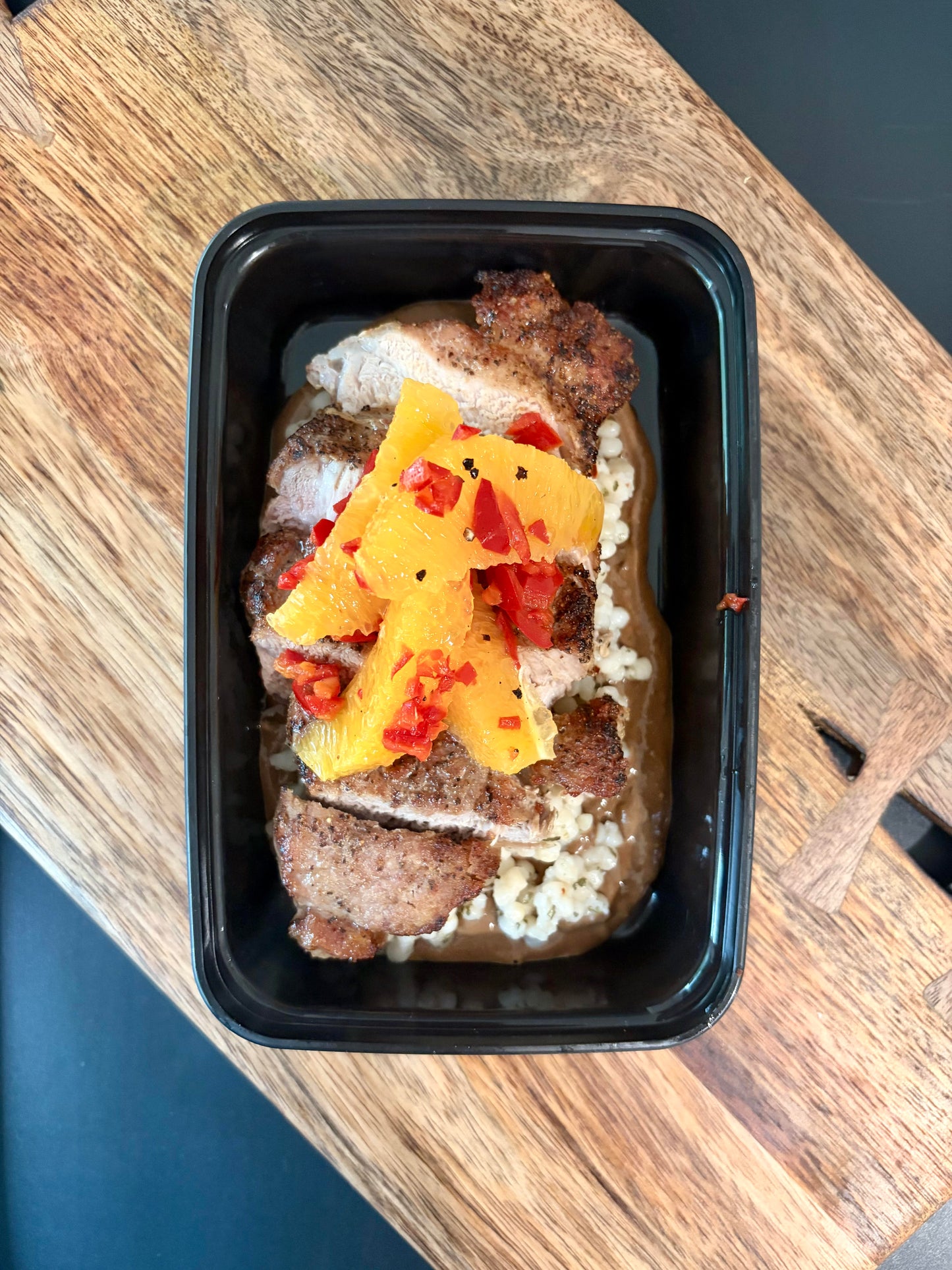Pork Loin & Cous Cous