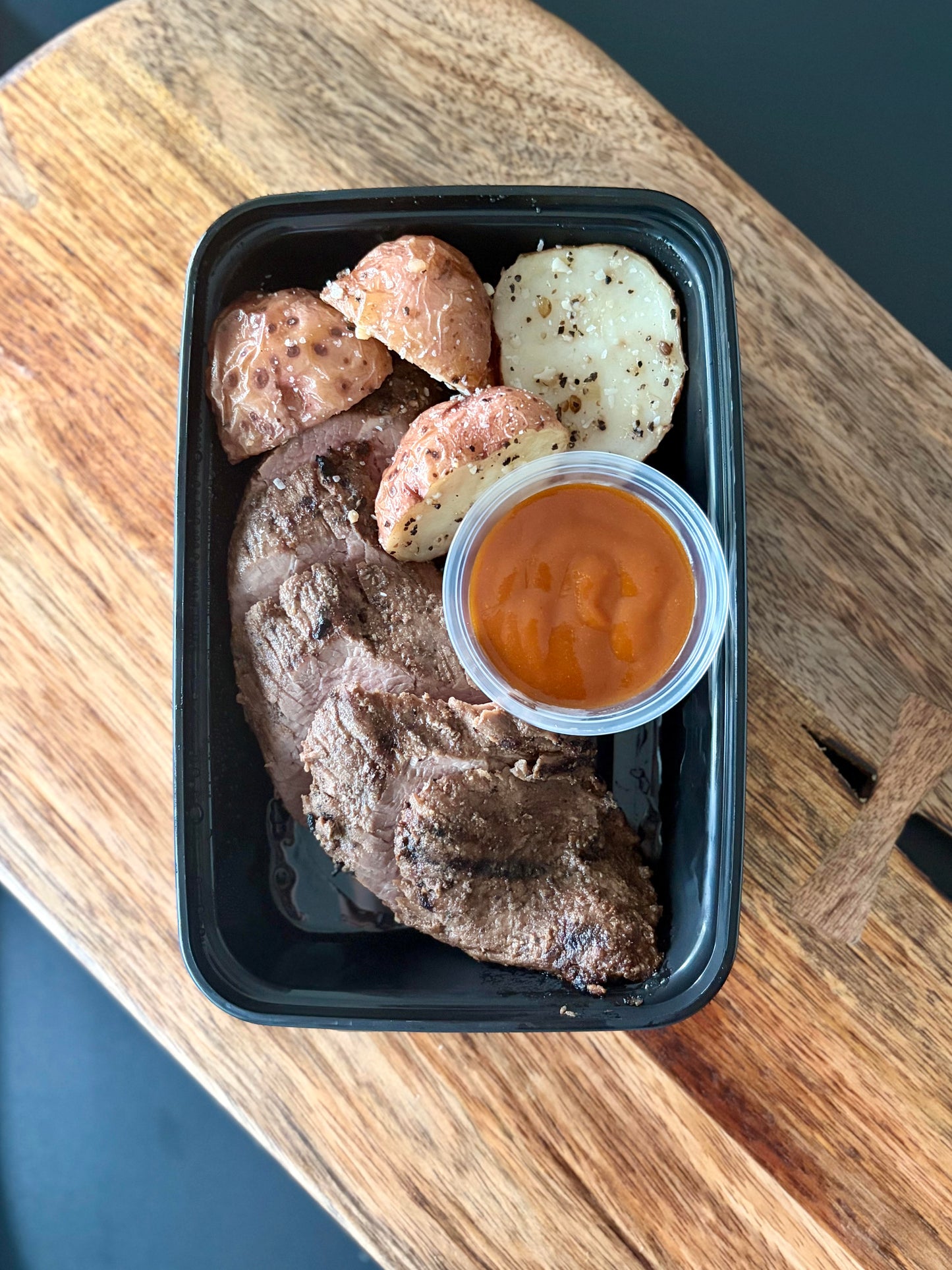Grilled Steak & Roasted Potatoes